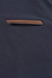 Bugatti - Half Zip Sweatshirt, Navy