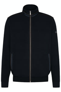 Bugatti - Full Zip Sweatshirt, Navy