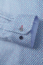 Load image into Gallery viewer, Bugatti - Botton Down Shirt Geometric Print Shirt Blue
