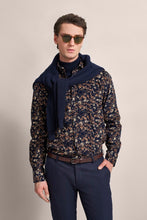 Load image into Gallery viewer, Bugatti - Printed Cord Shirt, Navy
