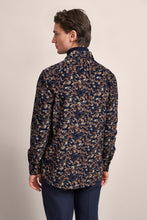 Load image into Gallery viewer, Bugatti - Printed Cord Shirt, Navy
