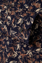 Load image into Gallery viewer, Bugatti - Printed Cord Shirt, Navy
