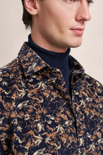 Load image into Gallery viewer, Bugatti - Printed Cord Shirt, Navy
