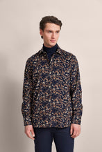 Load image into Gallery viewer, Bugatti - Printed Cord Shirt, Navy
