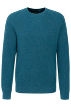 Load image into Gallery viewer, Bugatti - Crew-Neck Lambswool Sweater, Teal
