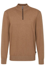 Load image into Gallery viewer, Bugatti - Cotton Cashmere Half Zip, Beige
