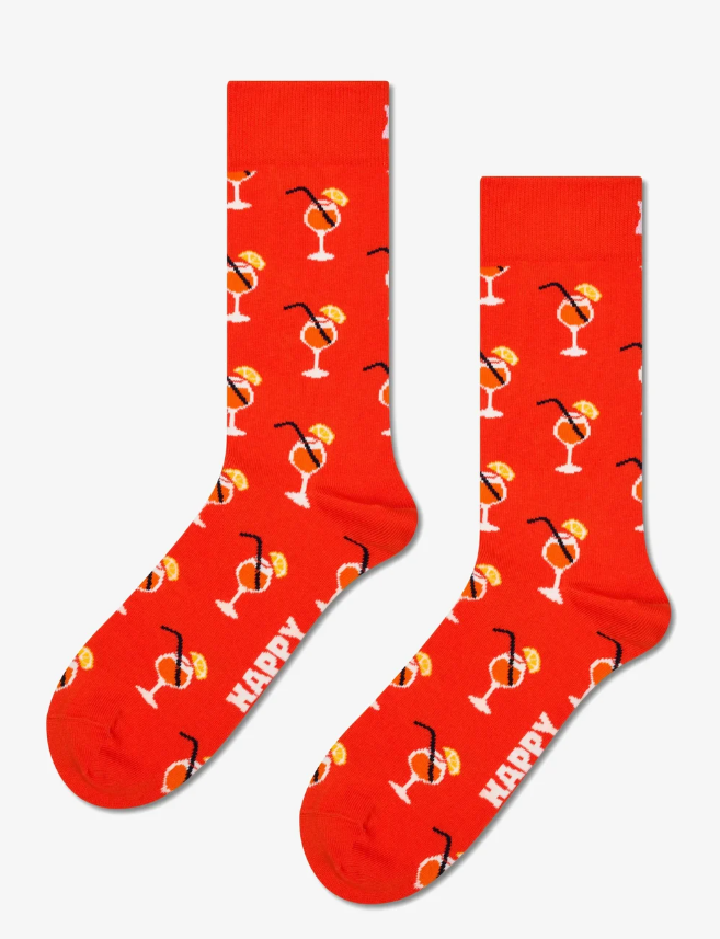 Happy Socks - Orange Spritz Sock