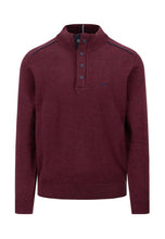 Load image into Gallery viewer, Fynch Hatton -  Cashmere Buttoned, Ruby Red
