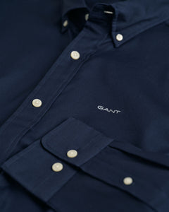 GANT - Regular Pinpoint Oxford Shirt, Marine