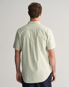 GANT - Poplin Short Sleeve Shirt, Milky Matcha