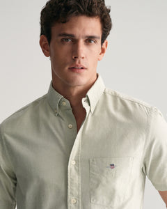 GANT - Oxford SS Shirt, Milky Matcha