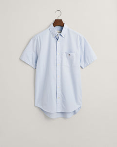 GANT - Oxford SS Shirt, Light Blue