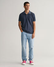 Load image into Gallery viewer, GANT - Sunfaded Jersey SS Rugger, Persian Blue
