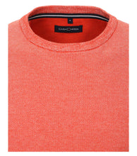 Load image into Gallery viewer, Casa Moda - Textured Orange Crew (XXL Only)
