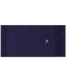 Load image into Gallery viewer, Barbour - Lambswool Scarf, Navy
