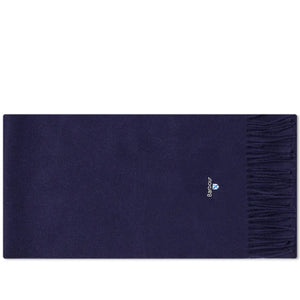 Barbour - Lambswool Scarf, Navy