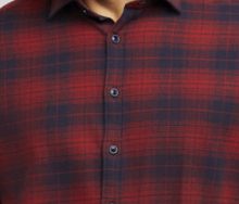 Load image into Gallery viewer, Bugatti -  Flannel Check Shirt, Red (L &amp; XXL Only)
