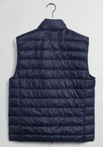 GANT - Light Down Gilet, Navy