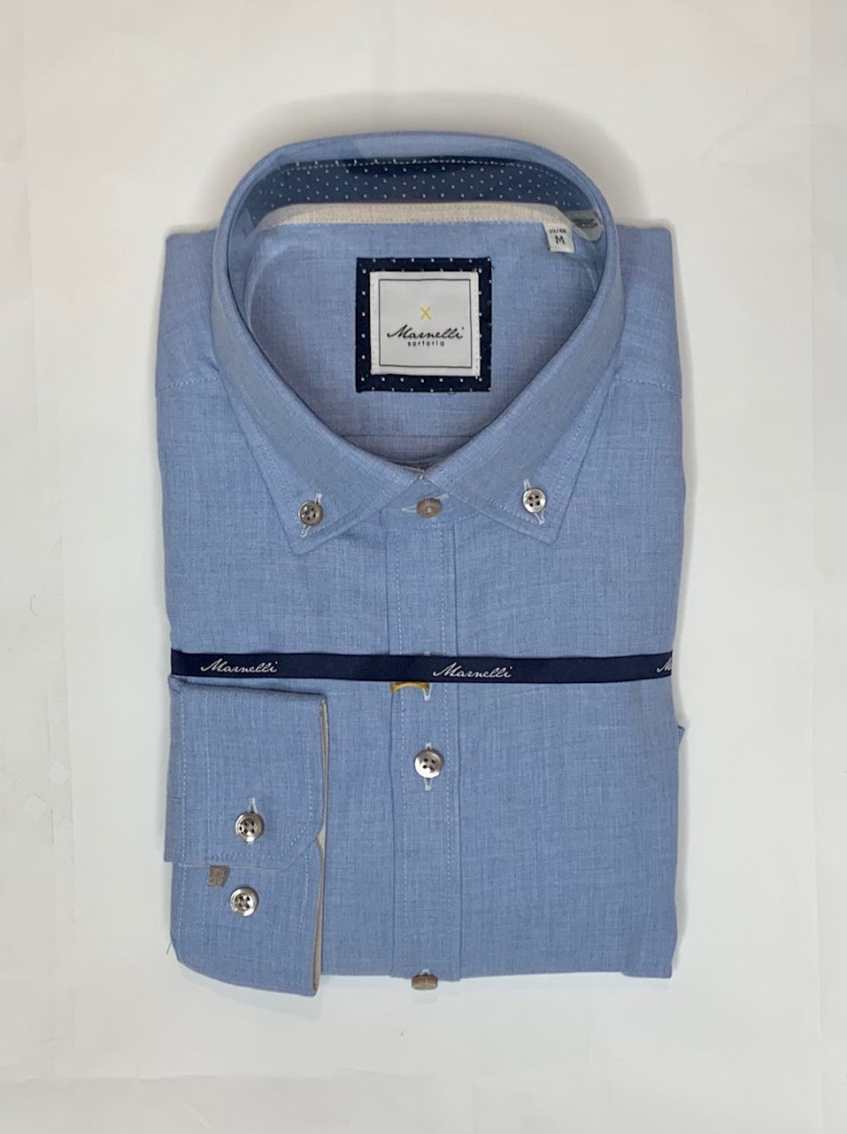 Marnelli - Sartoria Shirt, Light Blue